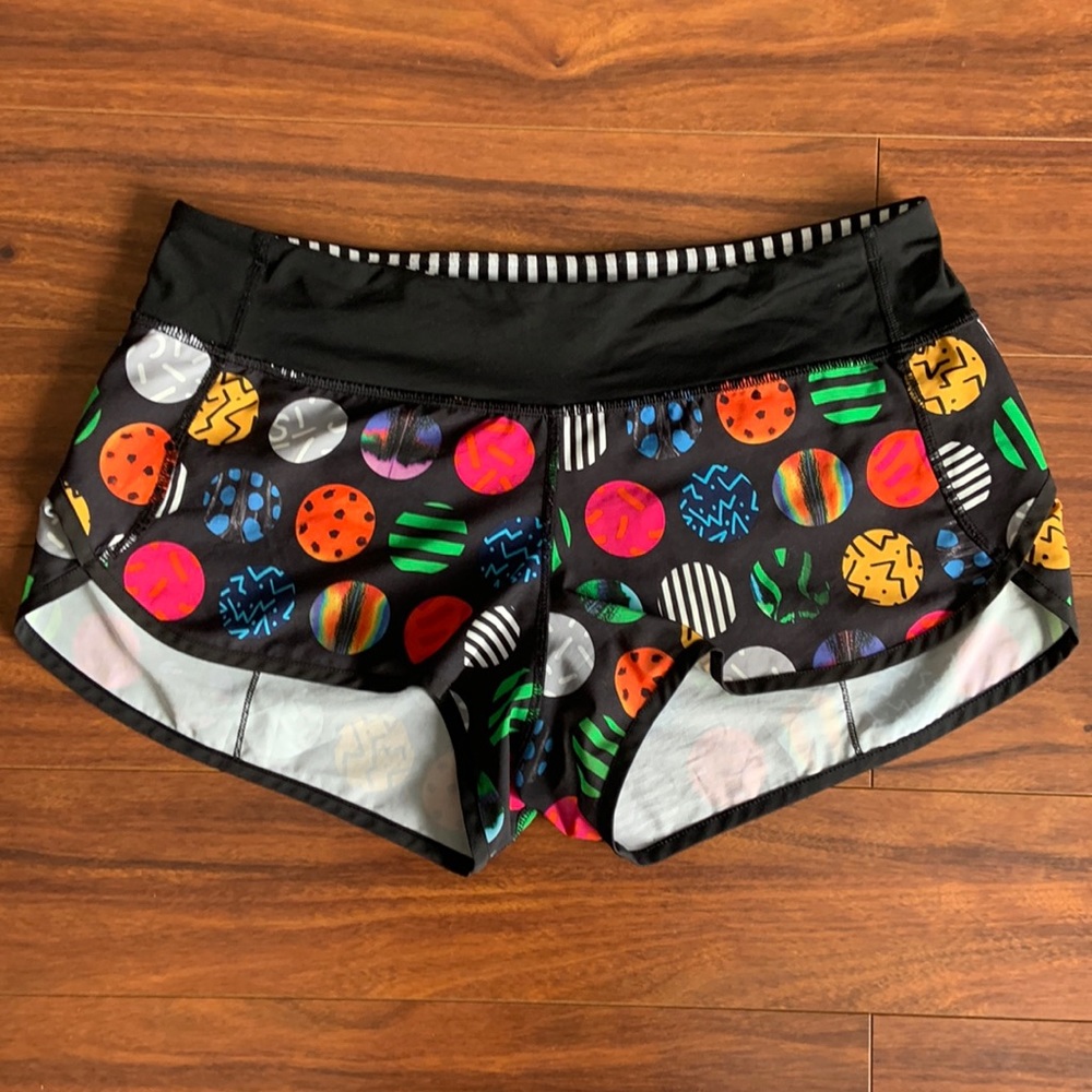 Lululemon 2015 Seawheeze Run Speed Shorts.